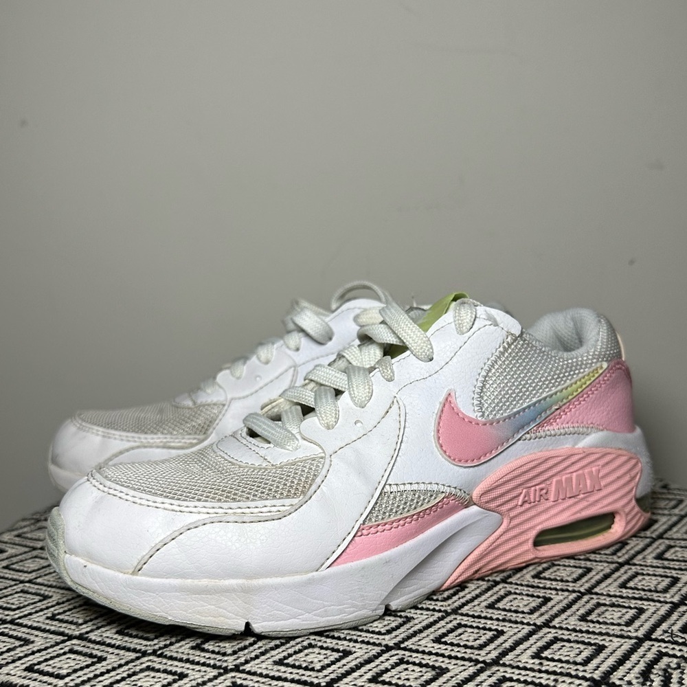 Nike Air Max Excee Sneakers PS ‘White Arctic Punch’, Size 4Y